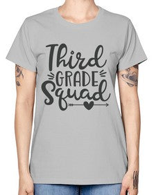 Third Grade Squad 975# - third grade -  Missy T-Shirt