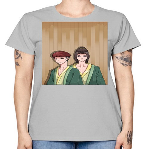 Two man in a hot spring 18# - anime -  Missy T-Shirt