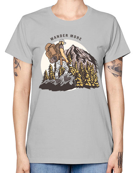 Wander More 3# - nature -  Missy T-Shirt