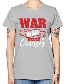 War War never changes 53# - video games -  Missy T-Shirt