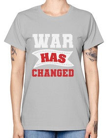 War has changed 52# - video games -  Missy T-Shirt