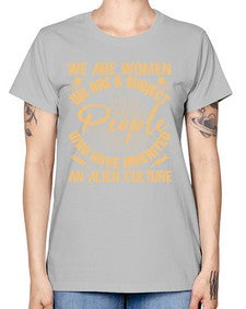 We are women we are people 42# - ufo -  Missy T-Shirt