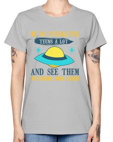 We do stigmatise teens a alot 43# - ufo -  Missy T-Shirt