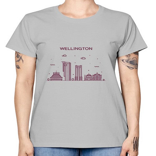 Wellington 2114# - cities -  Missy T-Shirt