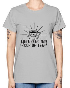 You Are My Cup Of Tea 1265# - funny -  Missy T-Shirt
