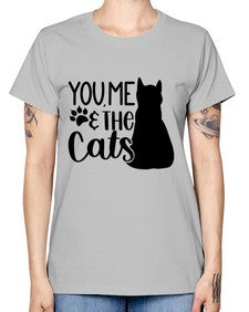 You Me The Cat Style 110# - cats -  Missy T-Shirt
