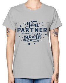 Your Partner for Digital Growth 1# - internet -  Missy T-Shirt