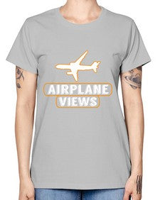 airplane views  5# - airplane -  Missy T-Shirt