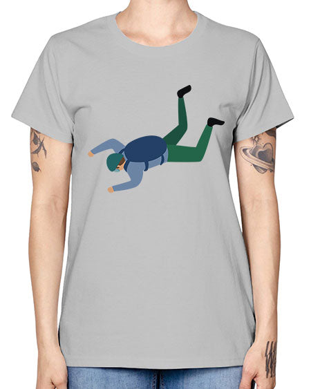 all in one 01# - parachute -  Missy T-Shirt