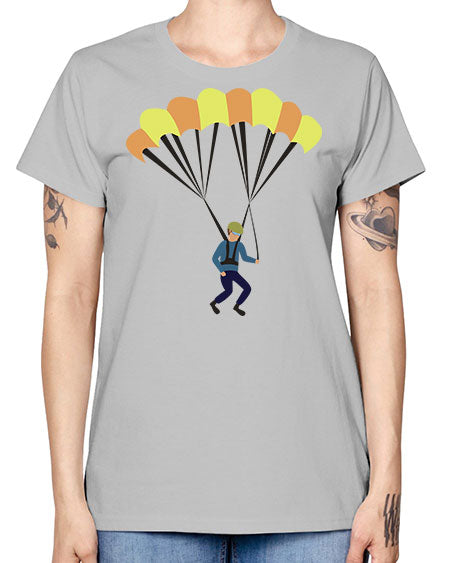 all in one 08# - parachute -  Missy T-Shirt