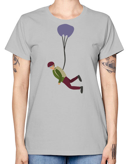 all in one 09# - parachute -  Missy T-Shirt