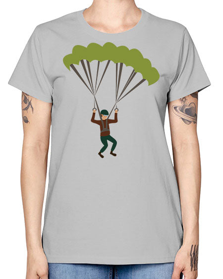 all in one 11# - parachute -  Missy T-Shirt