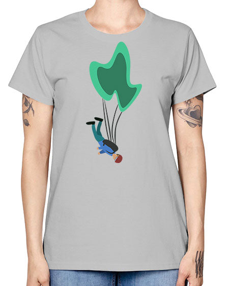 all in one 12# - parachute -  Missy T-Shirt