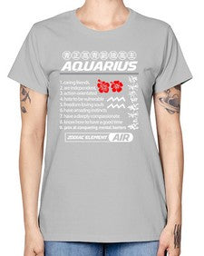 aquarius 85# - aquarius -  Missy T-Shirt