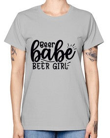 beer babe beer girl 45# - beer -  Missy T-Shirt