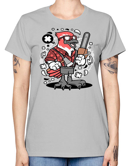 bird lumberjack 17# - birds -  Missy T-Shirt