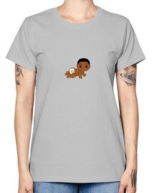 black baby boy 3# - black boys or men -  Missy T-Shirt