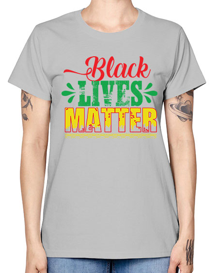 black lives matter 7# - black words and phrases -  Missy T-Shirt