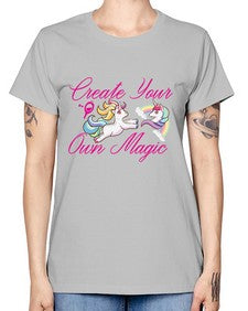 create your own magic 84# - unicorn -  Missy T-Shirt