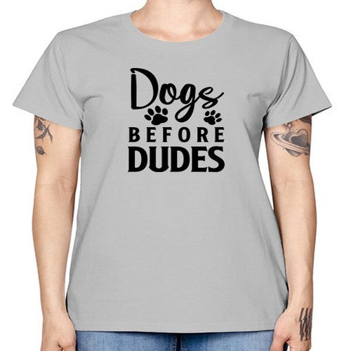 dogs before dudes 129# - dogs -  Missy T-Shirt