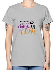 drink up witches 37# - witch -  Missy T-Shirt