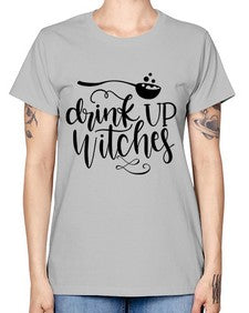 drink up witches 38# - witch -  Missy T-Shirt