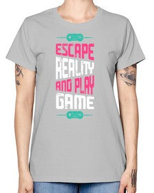 escape reality and play 80# - video games -  Missy T-Shirt