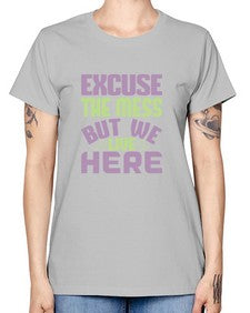 excuse the mess but we live here Style 156# - cleaner -  Missy T-Shirt
