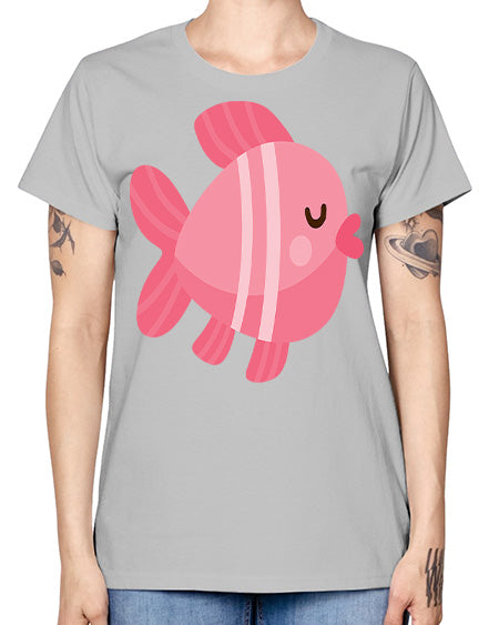 fish 53# - shark-fish -  Missy T-Shirt