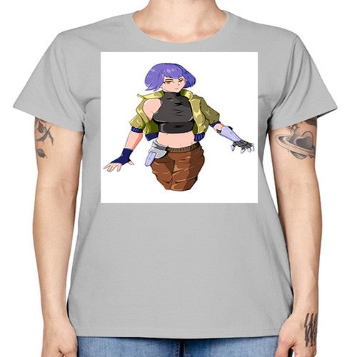 girl with gauntlet169# - anime -  Missy T-Shirt
