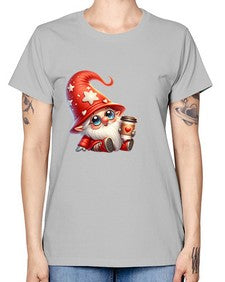 gnome with butterfly 04# - gnome -  Missy T-Shirt