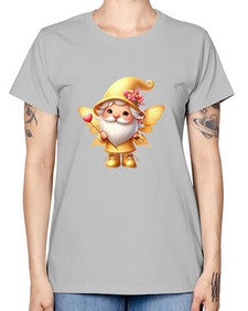 gnome with butterfly 05# - gnome -  Missy T-Shirt