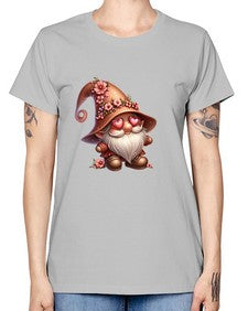 gnome with butterfly 15# - gnome -  Missy T-Shirt
