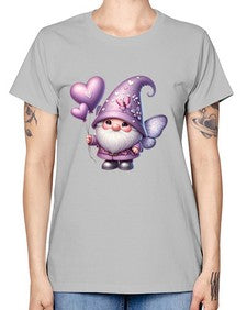 gnome with butterfly 25# - gnome -  Missy T-Shirt