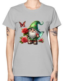 gnome with butterfly 26# - gnome -  Missy T-Shirt
