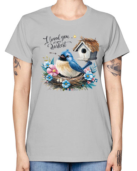 i loved you at your darkest 45# - birds -  Missy T-Shirt