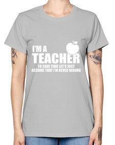 im a teacher copy 384# - teacher -  Missy T-Shirt