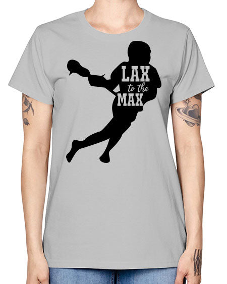 lax to the max 2# - lacrosse -  Missy T-Shirt