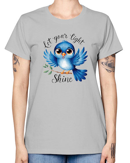 let your light shine 61# - birds -  Missy T-Shirt