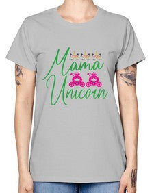 mama unicorn 288# - unicorn -  Missy T-Shirt