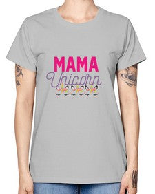 mama unicorn 289# - unicorn -  Missy T-Shirt