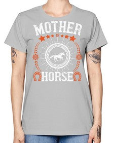 mother of horse Style 27# - horse -  Missy T-Shirt