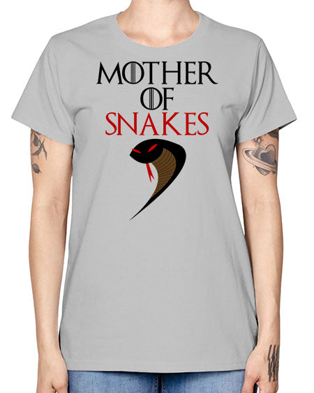mother of snakes - snake -  Missy T-Shirt