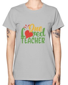 one loved teacher Style 324# - teacher -  Missy T-Shirt