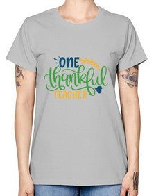 one thankful teacher Style 334# - teacher -  Missy T-Shirt