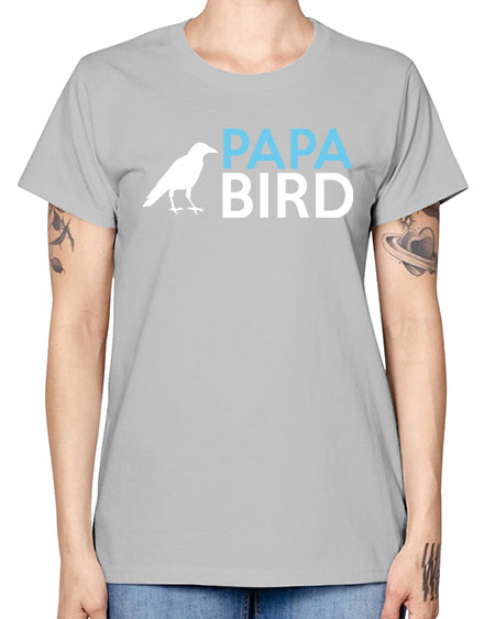 papa bird 65# - birds -  Missy T-Shirt