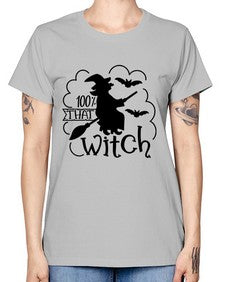 percent that witch 55# - witch -  Missy T-Shirt