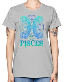 pisces Zodiac 381# - pisces -  Missy T-Shirt