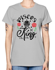 pisces king 375# - pisces -  Missy T-Shirt
