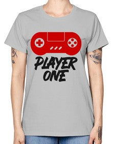 play one 145# - video games -  Missy T-Shirt